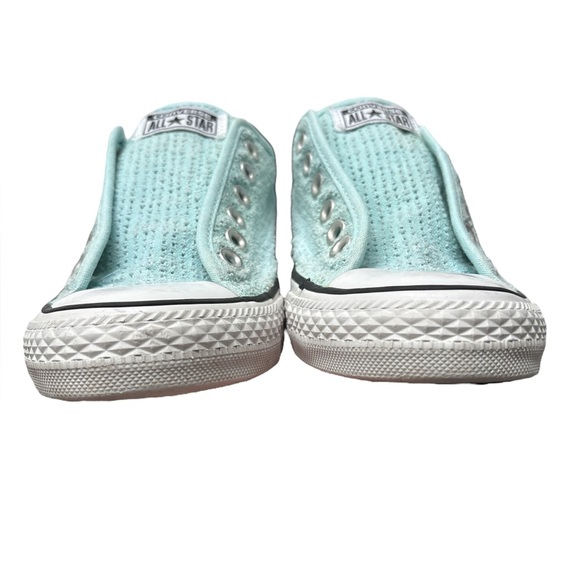Converse Chuck Taylor All Star Shoes Women's 7 Teal Perfed - Picture 2 of 6